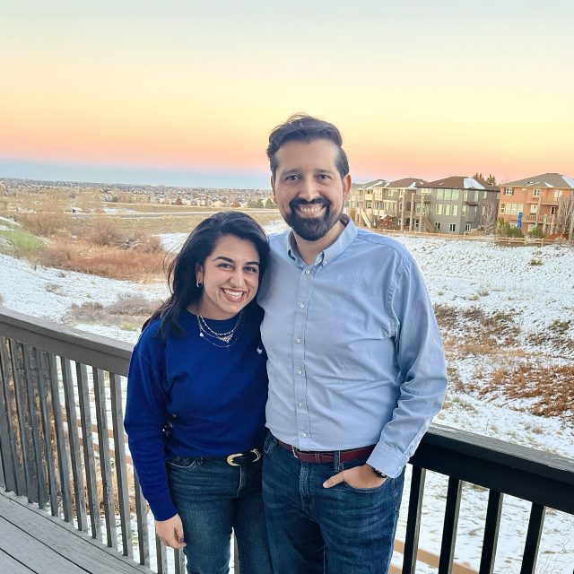 Sarvenaz and Emmanuel