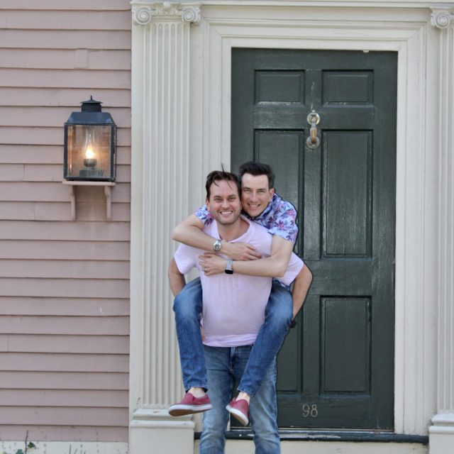 Brendan and Joshua