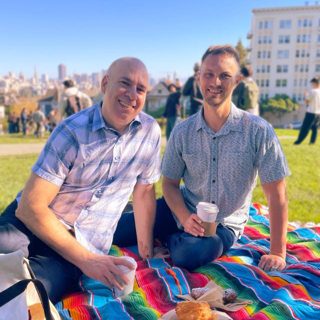 Eric and Josh