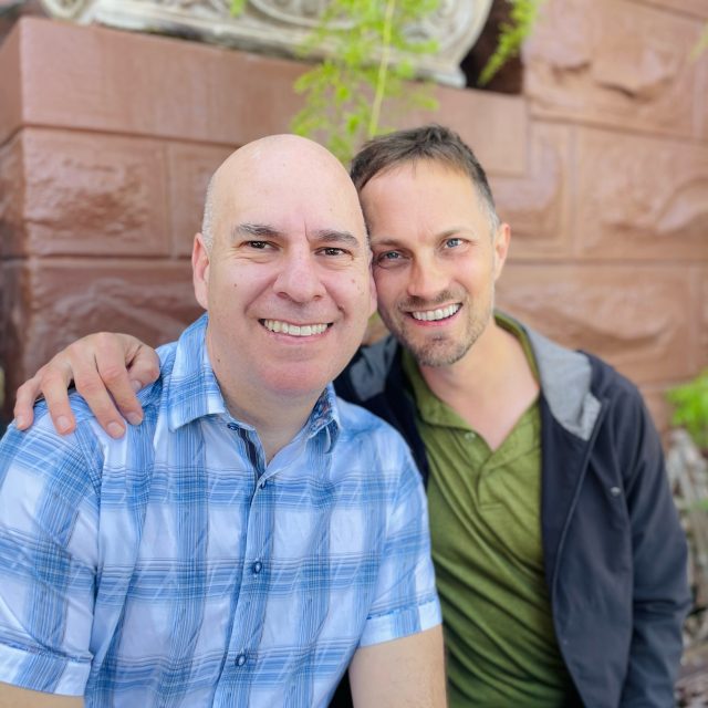 Eric and Josh