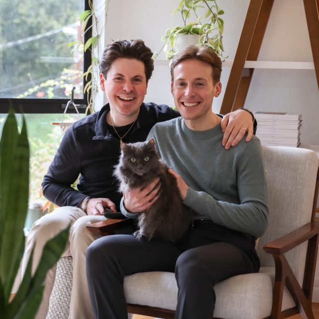 Aidan and Michael