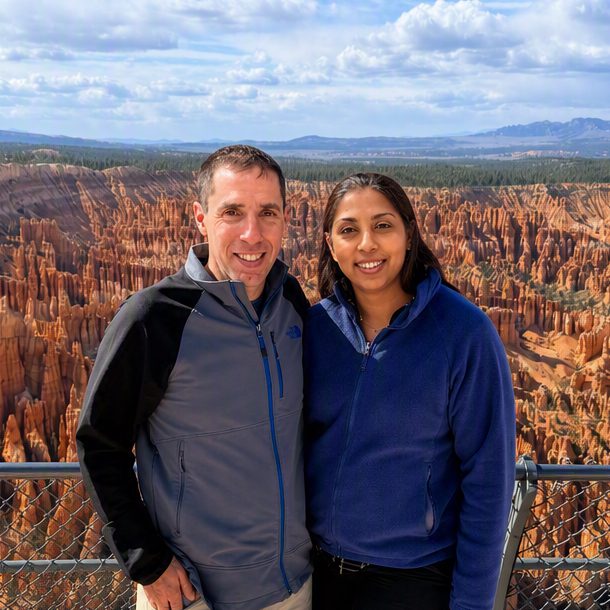 Nancy and David